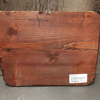 Wooden Plaque "Horse: Look back at our struggle for freedom ..." *gc, smudges, dings/chips
