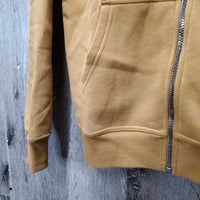 Hvy Sweatshirt Jacket, Hood, Zipper, tags *new