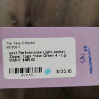 Light Jacket, Zipper, tags *new