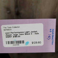 Light Jacket, Zipper, tags *new
