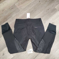Euroseat Breeches *gc/fair, v.shiny/rubbed legs, snags, peeled knees, undone seat & leg seams, rubs
