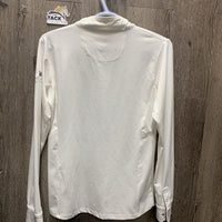 LS Show Sun Shirt, 1/4 Snap Up, Snap Collar *vgc/xc
