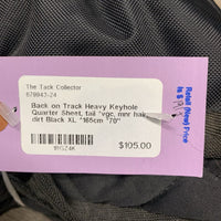 Heavy Keyhole Quarter Sheet, tail *vgc, mnr hair, dirt