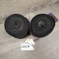 Pr Polo Wraps, bag *gc, dirty, stains, faded? older?, mnr hair
