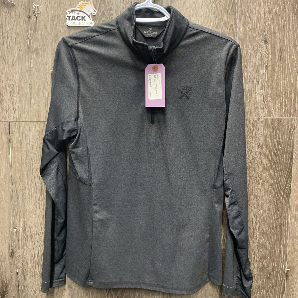 LS Shirt, 1/3 Zip Up, Bling *xc/like new