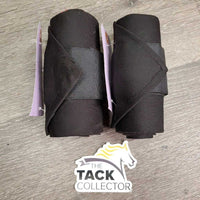 2 Stretchy Nylon Leg Wraps *xc/vgc, clean, unstitched, mnr dirt?stains, hair & pilly edges