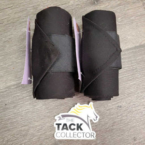 2 Stretchy Nylon Leg Wraps *xc/vgc, clean, unstitched, mnr dirt?stains, hair & pilly edges