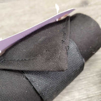2 Stretchy Nylon Leg Wraps *xc/vgc, clean, unstitched, mnr dirt?stains, hair & pilly edges