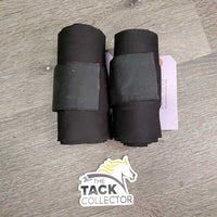 2 Stretchy Nylon Leg Wraps *xc/vgc, clean, unstitched, mnr dirt?stains, hair & pilly edges