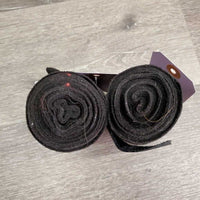 2 Stretchy Nylon Leg Wraps *xc/vgc, clean, unstitched, mnr dirt?stains, hair & pilly edges
