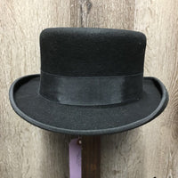 Vintage 3x Felt Dressage Hat, Elastic Chin Strap, bag, box *xc
