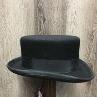 Vintage 3x Felt Dressage Hat, Elastic Chin Strap, bag, box *xc
