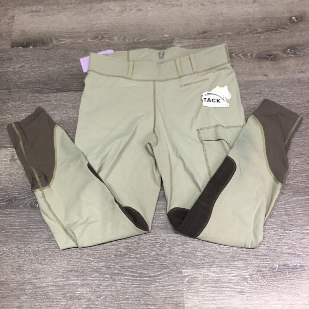 Riding Tight Breeches, Pull On, Thigh Pocket *gc/fair, v.rubbed & thin seams, seat rubs & pills, frayed edges