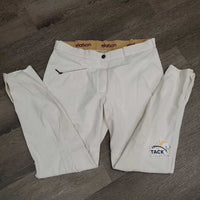 Euroseat Breeches *vgc, older, seam puckers, stains, dingy, edge rubs & pills
