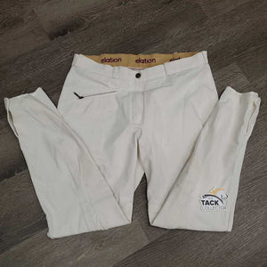 Euroseat Breeches *vgc, older, seam puckers, stains, dingy, edge rubs & pills