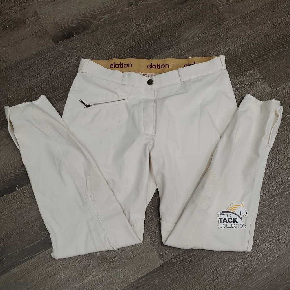 Euroseat Breeches *vgc, older, seam puckers, stains, dingy, edge rubs & pills