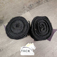 2 Nylon Stretchy Wraps,"JLM" *gc/fair, v.pilly, v.clumpy, faded, rubs, mnr hair
