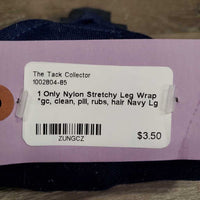 1 Only Nylon Stretchy Leg Wrap *gc, clean, pill, rubs, hair