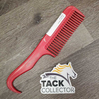 Hvy Plastic Mane Comb, Hoof Pick Handle *vgc, mnr scuffs & stains
