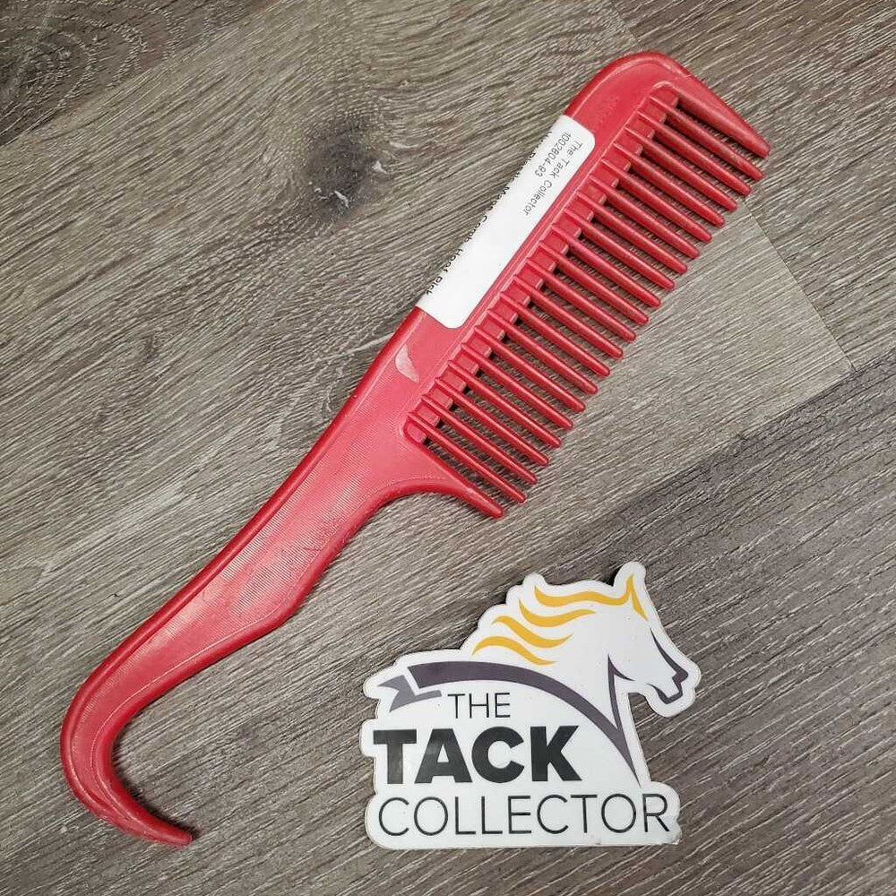 Hvy Plastic Mane Comb, Hoof Pick Handle *vgc, mnr scuffs & stains
