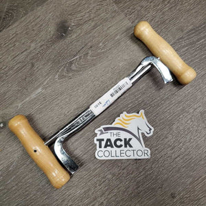 Boot Pulls, Wood Handles *vgc, mnr chips, scratches & scuffs