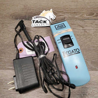 2 Speed Cordless Clippers, Blades, Cord *vgc, clean, rust, WORKS, HOLD CHARGE, SOUNDS GREAT
