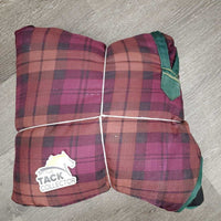 Lt Winter Blanket, 1 leg *gc, 0 wpf, faded, snags, dirt, hair, film, repairs, rubs
