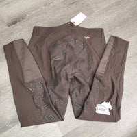 Hvy Sticky Full Seat Breeches *xc, clean, seam puckers, older?
