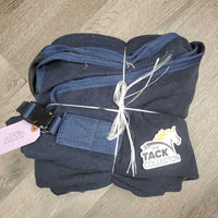 Fleece Cooler, embroidered "RMSJ Champ", tail, 0 legs *gc, hairy, mnr dirt
