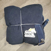 Fleece Cooler, embroidered "RMSJ Champ", tail, 0 legs *gc, hairy, mnr dirt
