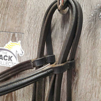 Rsd Leather Bridle *gc, NO Flash, creases, clean, seam residue
