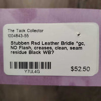 Rsd Leather Bridle *gc, NO Flash, creases, clean, seam residue

