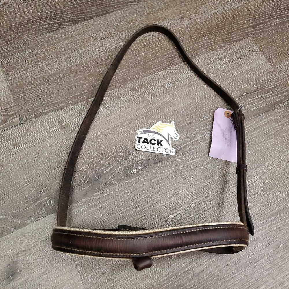 Padded Leather Noseband ONLY *NO Flash, clean, fair, rubs, creases, peeled, older