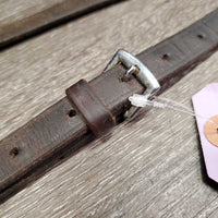 Padded Leather Noseband ONLY *NO Flash, clean, fair, rubs, creases, peeled, older