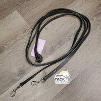 Narrow Leather Draw Reins, snaps *xc, clean, dirty, stiff, bent, dry, older?