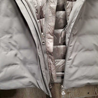 Waterproof Hybrid Winter Jacket, Hood, Zipper, Zip in Liner, tags *new
