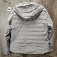 Waterproof Hybrid Winter Jacket, Hood, Zipper, Zip in Liner, tags *new