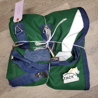 High Neck Rain Sheet, 2 legs *vgc, 0 wpf, threads, snags, mnr dirt, hair
