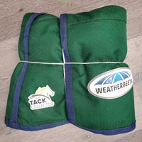 High Neck Rain Sheet, 2 legs *vgc, 0 wpf, threads, snags, mnr dirt, hair
