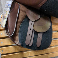 14" adj *Green - Regular A/P Saddle, Green HDR Cover, 2 Billet Guards, 2 Front Velcro Blocks, Gullet Bar Gauge, Synthetic Fiber Flocking, Rear Gusset Panels, Flaps:12.5"L x 12"W *No Serial #
