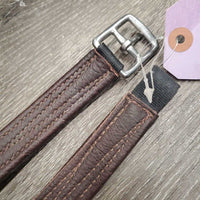 1 Only Top Loop Soft Nylon Lined Stirrup Leather *vgc, missing piece?
