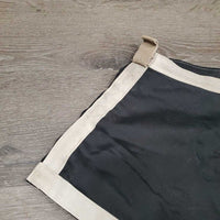 Satin Shoulder Bib - Guard *gc/fair, dirt, hair, snags, older, smells, ripping off tag
