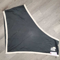 Satin Shoulder Bib - Guard *gc/fair, dirt, hair, snags, older, smells, ripping off tag
