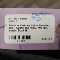 Nylon Shoulder Bib - Guard, tag *new, mnr dirt, smells