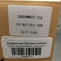 Shadowmatt Standard Helmet, liner, tag, box *new, No Bag
