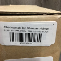 Shadowmatt Top Shimmer Helmet, liner, tag, box *new