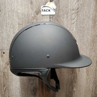 Shadowmatt 5 Swarovski Crystals Helmet, bag, tag, liner, box *new
