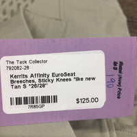 EuroSeat Breeches, Sticky Knees *like new
