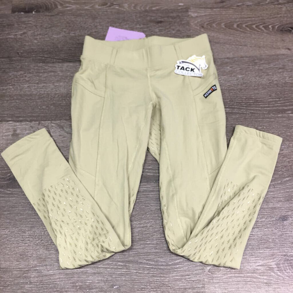 Full Seat Sticky Riding Tight Breeches, Pull On, Thigh Pockets *vgc, mnr puckers, older, dry stickies