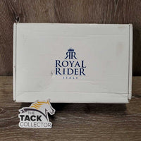 Pr Wide Base Angled - Offset Plastic Stirrup Irons, 2 prs Grips, Box *gc, dirty, rubs, scratches, rubs
